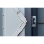 KOVINSKA VRTNA HIŠKA GLOBEL LEAN TO 58 ANTRACIT Š155 X G242 X V203 - slika 7
